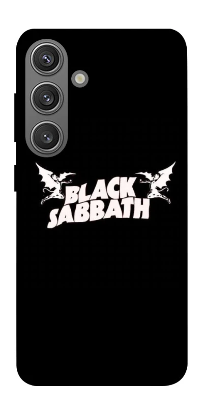 Чохол на Samsung Galaxy S24+ Black Sabbath logo ver.2 фото 1 з 1