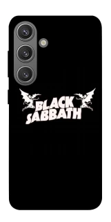 Чехол на Samsung Galaxy S24+ Black Sabbath logo ver.2 фото 1 из 1