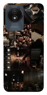 Чохол на Vivo Y02 Coffee collage ver.1 фото 1 з 1