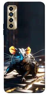 Чехол на TECNO Camon 17P Cyber rat фото 1 из 1