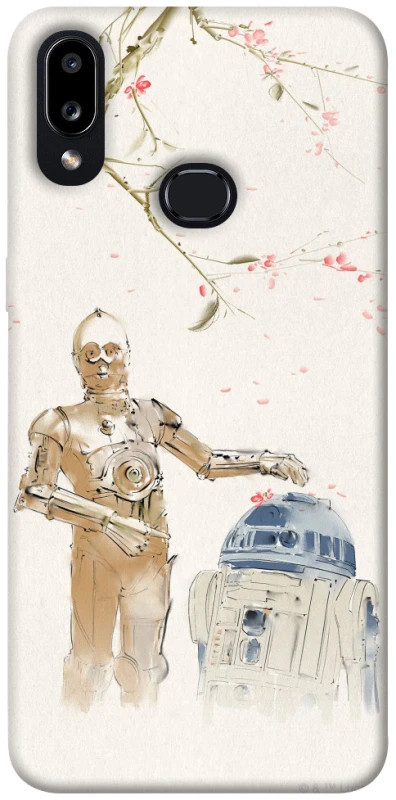 Чохол на Samsung Galaxy A10s Star Wars robots фото 1 з 1