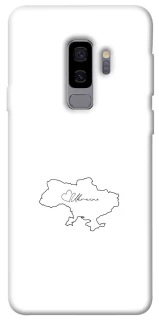 Чехол на Samsung Galaxy S9+ Ukraine map фото 1 из 1