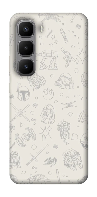 Чохол на Infinix Hot 60 Pro+ Star Wars background ver.1 фото 1 з 1