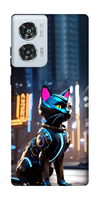 Чохол на Motorola Edge 50 Fusion Cyber cat фото 1 з 1