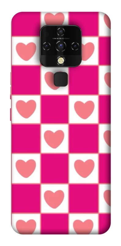 Чехол на TECNO Camon 16 SE Chess heart фото 1 из 1