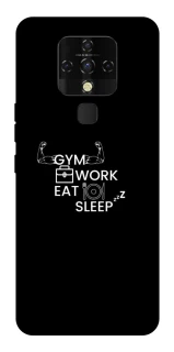 Чехол на TECNO Camon 16 SE Gym v2 фото 1 из 1