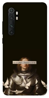 Чехол на Xiaomi Mi Note 10 Lite Not afraid фото 1 из 1