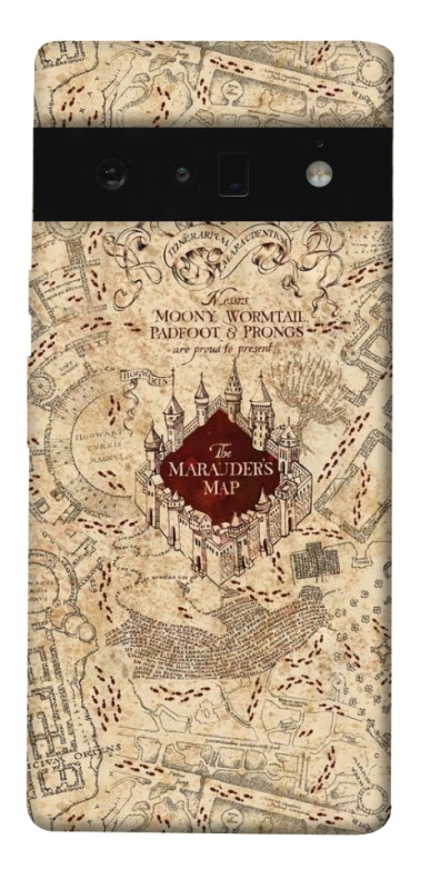 Чохол на Google Pixel 6 Pro Harry Potter Marauder's Map фото 1 з 1