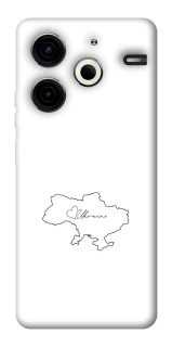 Чохол на TECNO Pova 6 Neo (LI6) Ukraine map фото 1 з 1