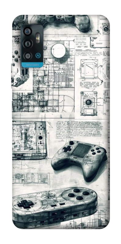 Чохол на ZTE Blade A71 Gamer Zone ver.2 фото 1 з 1