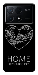 Чохол на Xiaomi Poco X6 Кривий Ріг Home фото 1 з 1