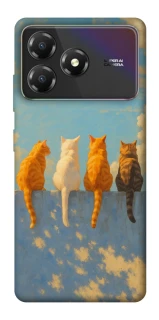 Чохол на ZTE Blade A36 cats on wall фото 1 з 1