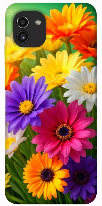 Чехол на Samsung Galaxy A03 Flowers v32 фото 1 из 1