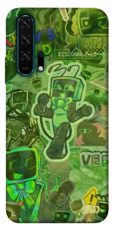 Чохол на Huawei Honor 20 Pro Dandysworld tv green theme фото 1 з 1