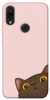 Чохол на Xiaomi Redmi 7 Peeping cat фото 1 з 1