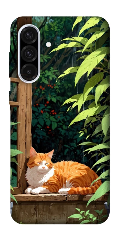 Чохол на Samsung Galaxy A36 5G red cat фото 1 з 1