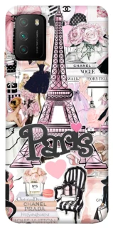 Чохол на Xiaomi Poco M3 Fashion collage ver.8 фото 1 з 1