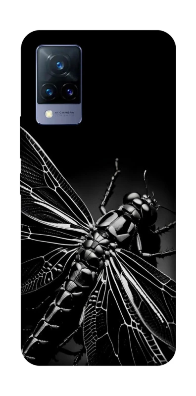Чехол на Vivo V21 Black dragonfly фото 1 из 1