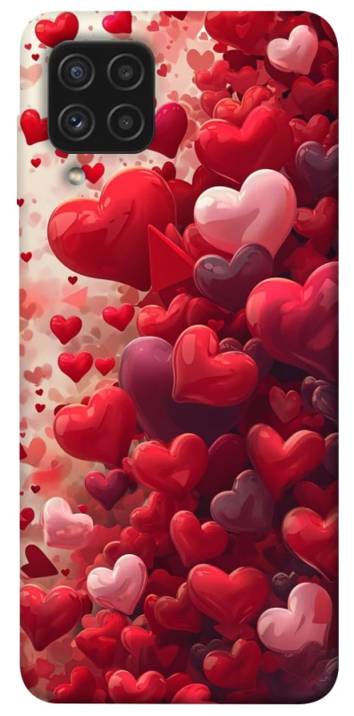 Чохол на Samsung Galaxy A22 4G Many hearts фото 1 з 1