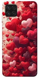 Чохол на Samsung Galaxy A22 4G Many hearts фото 1 з 1
