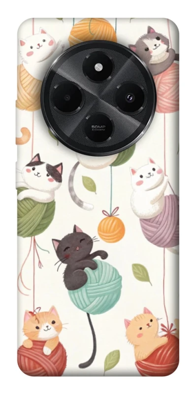 Чехол на Xiaomi Poco M7 Funny Kittens фото 1 из 1
