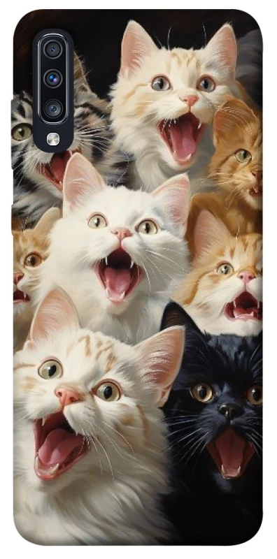 Чохол на Samsung Galaxy A70 (A705F) Коти фото 1 з 1