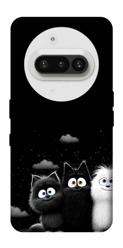 Чехол на Nothing Phone (3a) Three Cats фото 1 из 1