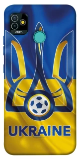 Чехол на TECNO POP 5 Футбольный Герб v3 фото 1 из 1