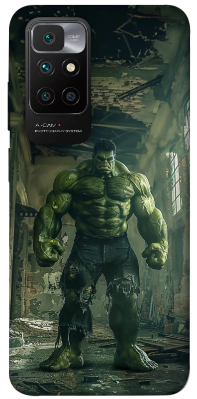Чехол на Xiaomi Redmi 10 Angry Hulk фото 1 из 1