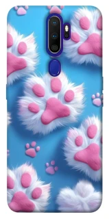 Чехол на Oppo A5 (2020) / Oppo A9 (2020) Cat paw фото 1 из 1