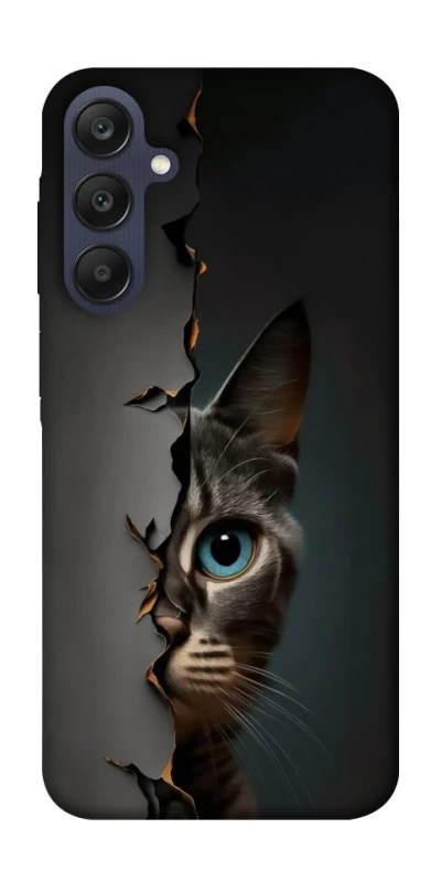 Чехол на Samsung Galaxy A25 5G Кот-подглядыватель v2 фото 1 из 1