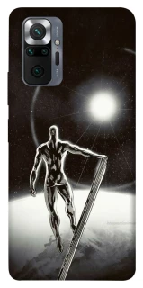 Чохол на Xiaomi Redmi Note 10 Pro Срібний серфер фото 1 з 1