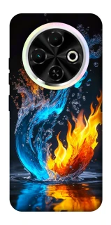 Чохол на TECNO Spark 30C Water And Fire фото 1 Чохол на TECNO Spark 30C Water And Fire фото 1 з 1