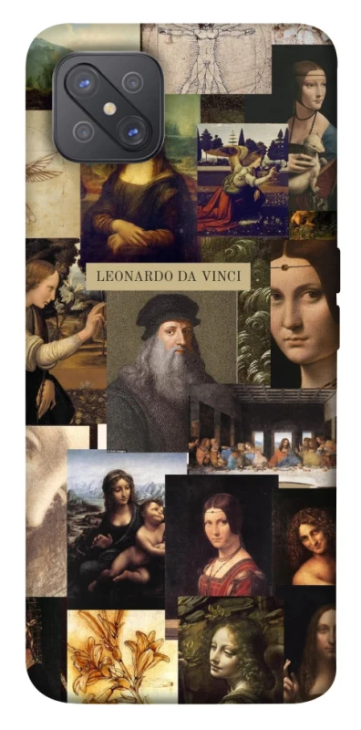 Чехол на Oppo A92s Leonardo da Vinci фото 1 из 1