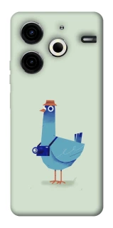 Чохол на TECNO Pova 6 Neo (LI6) Голуб-детектив фото 1 з 1