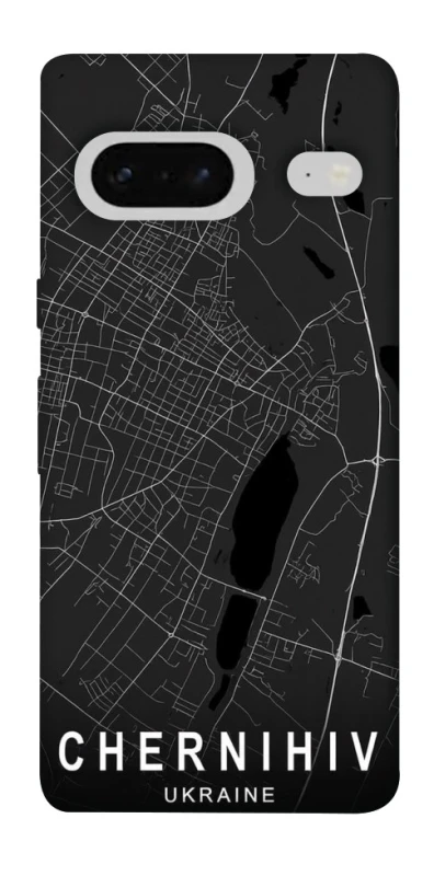 Чохол на Google Pixel 7 Chernihiv map фото 1 з 1