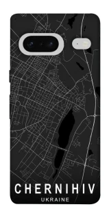 Чехол на Google Pixel 7 Chernihiv map фото 1 из 1