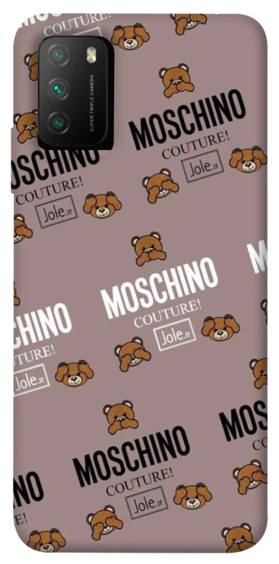 Чохол на Xiaomi Poco M3 Moschino фото 1 з 1