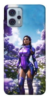 Чехол на Motorola Moto G23 Cyber space girl ver.4 фото 1 из 1