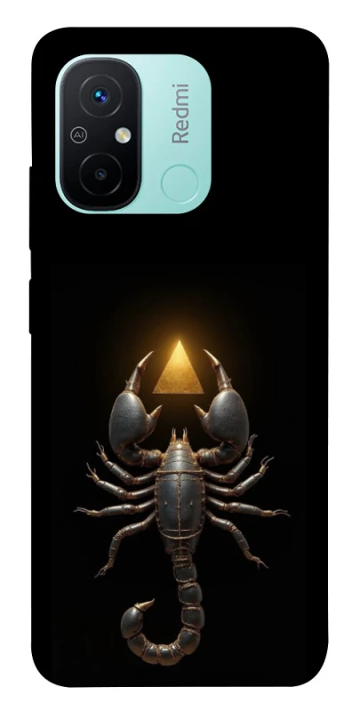 Чохол на Xiaomi Redmi 12C / Poco C55 Scorpio with Golden Triangle фото 1 з 1