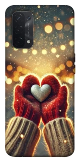 Чехол на Oppo A54 5G / A74 5G Heart in hand фото 1 из 1