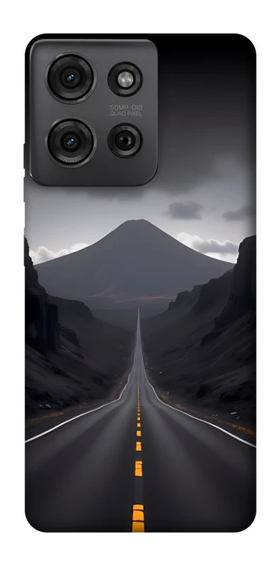 Чехол на Motorola Moto G75 Black mountains фото 1 из 1