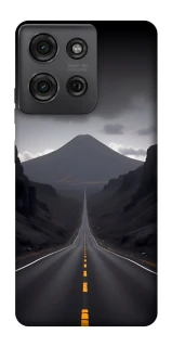 Чохол на Motorola Moto G75 Black mountains фото 1 з 1