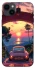 Чехол на Apple iPhone 14 Plus (6.7") Porsche at sunset фото 1 из 1