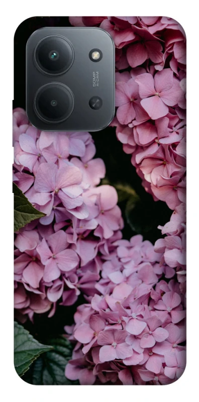 Чохол на Xiaomi Redmi 15C (EU) Рожеві гартензії фото 1 з 1