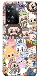 Чохол на Oppo A57s All Labubus фото 1 з 1