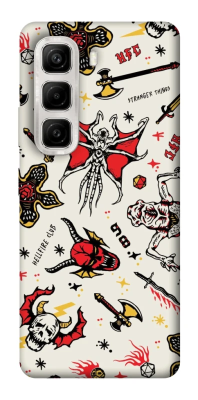 Чохол на Infinix Hot 50 4G Stranger Things ver.2 фото 1 з 1