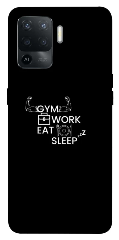 Чехол на Oppo Reno 5 Lite Gym v2 фото 1 из 1