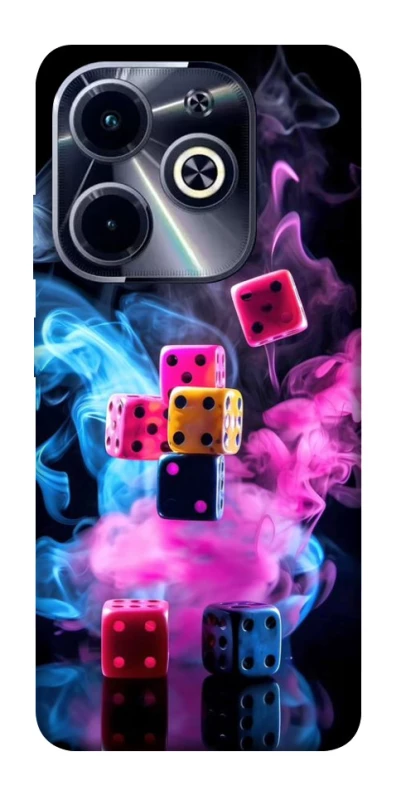 Чохол на Infinix Hot 40i Гральні кістки фото 1 з 1