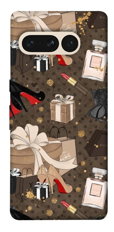 Чехол на Google Pixel 7 Pro Fashion collage ver.1 фото 1 из 1